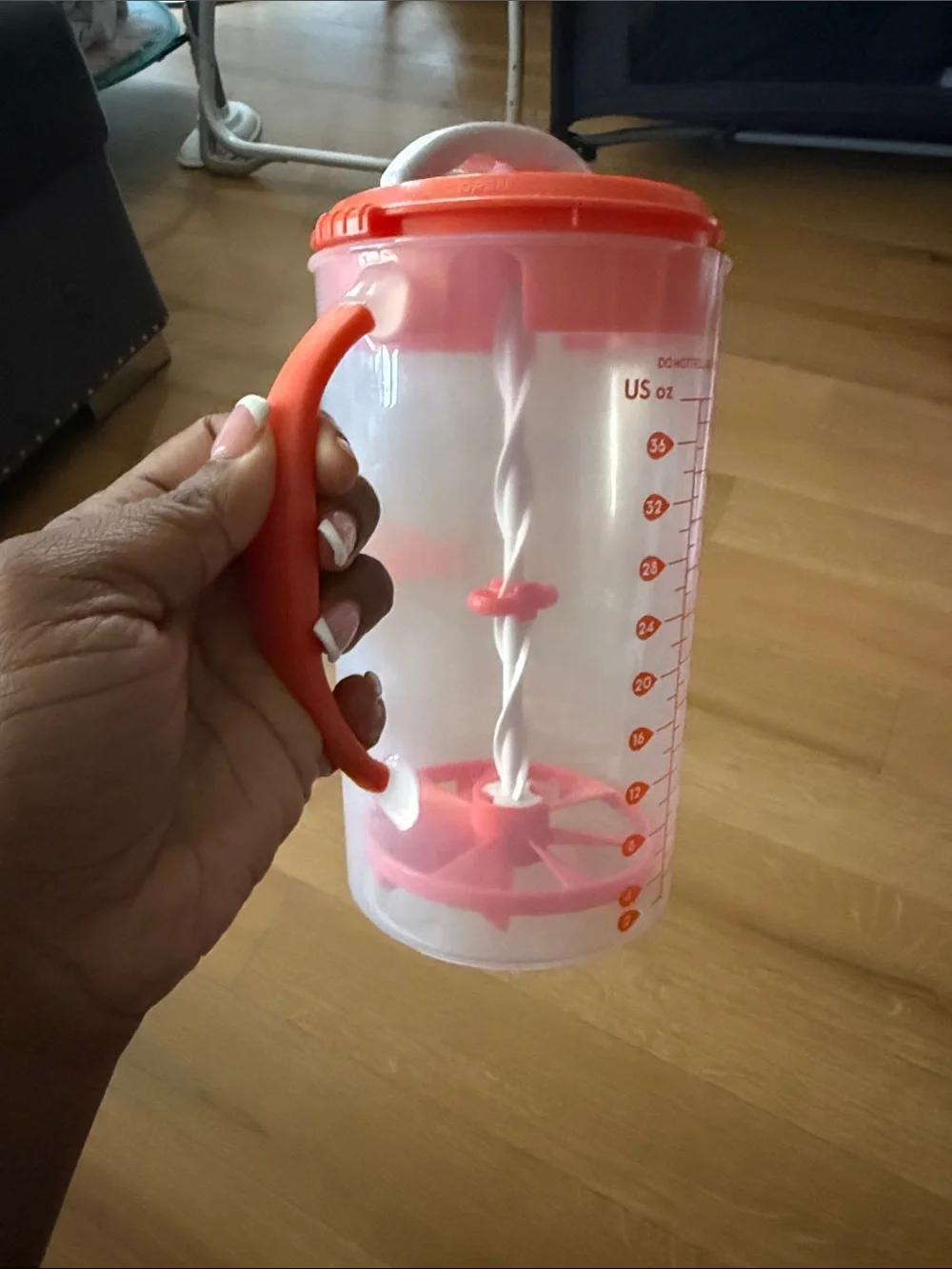 Dr. Brown's Pink Infant Bottle/Trainer Cup with Handle